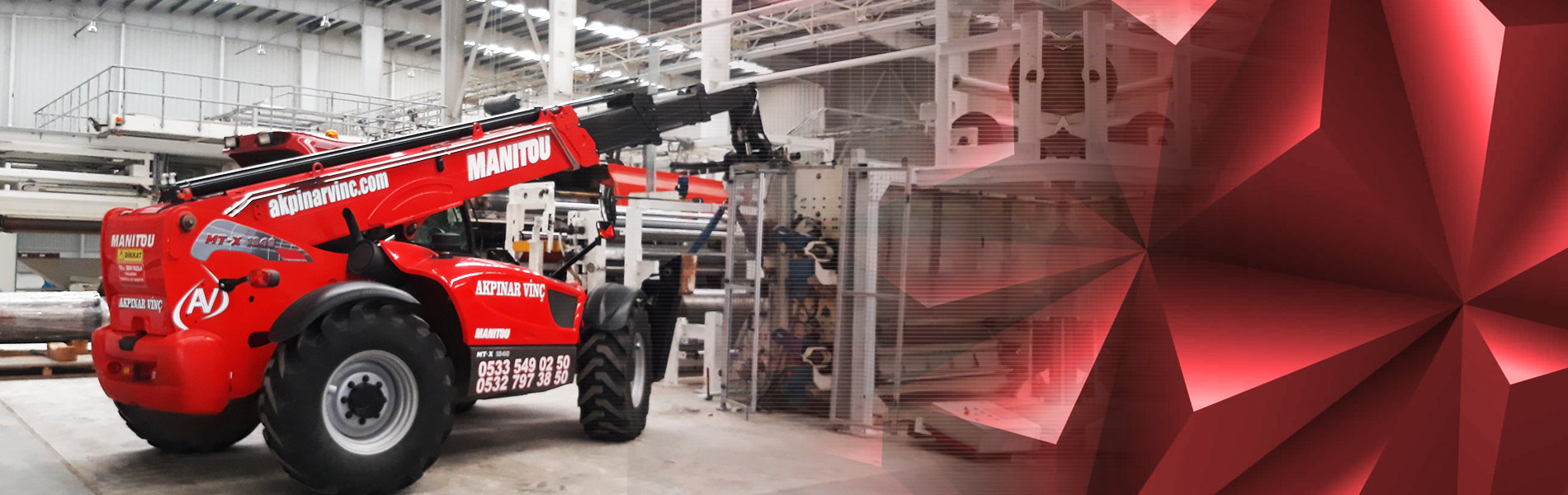 <b>Manitou �le </b></br>i�ler daha kolay